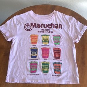 Maruchan crop top